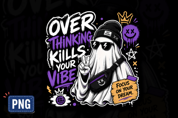 Download Over Thinking Kills Your Vibe PNG - Kills Collection